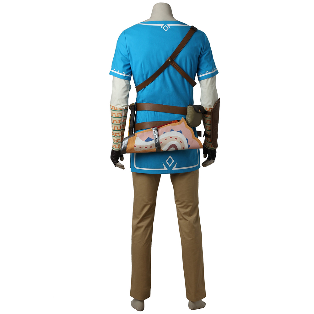 Game The Legend of Zelda: Breath of the Wild Link Cosplay Costume Halloween Costume Sets 3736