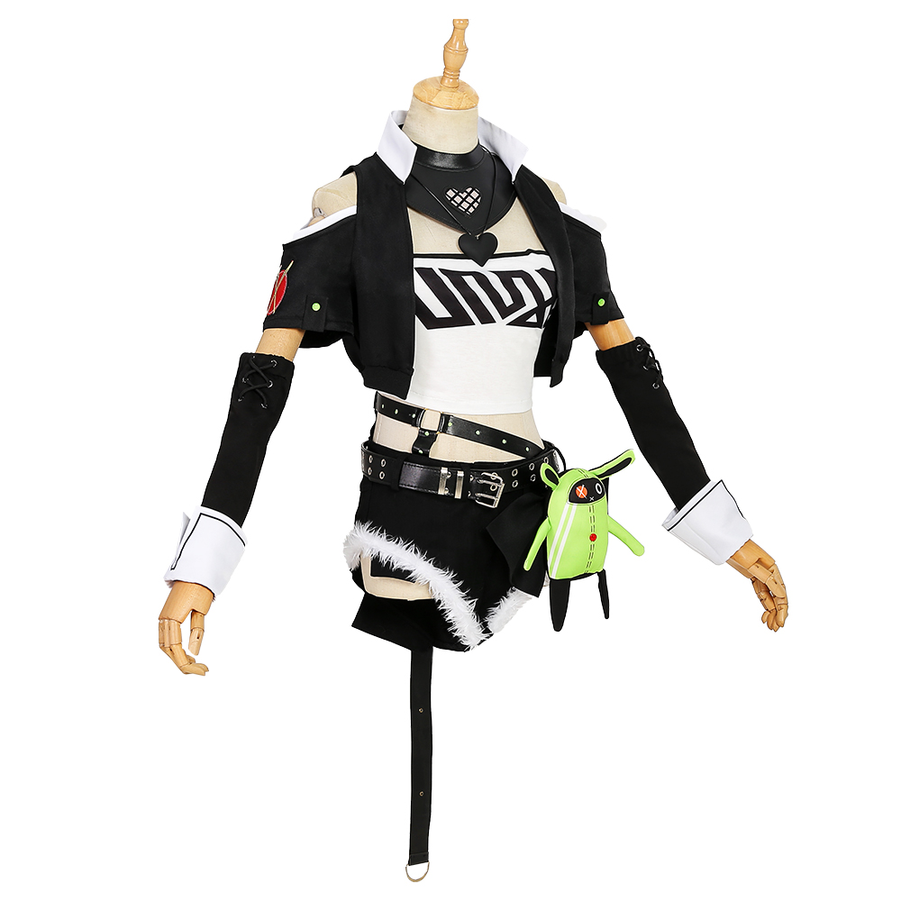 Game Zenless Zone Zero Gentle House Nicole Demara Cosplay Costume With Doll R20220057