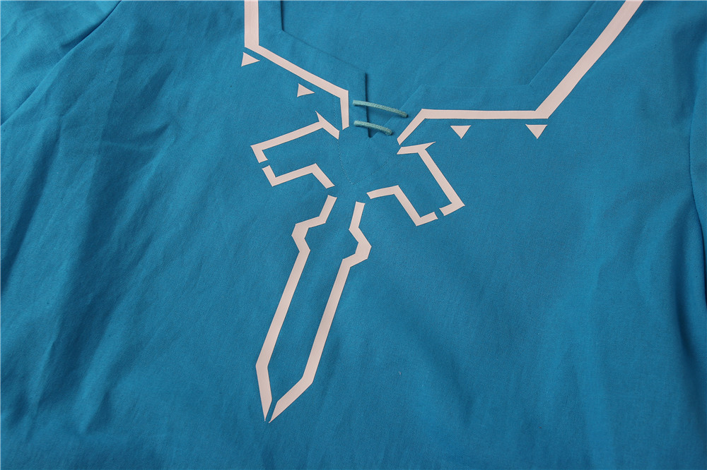 Game The Legend of Zelda: Breath of the Wild Link Cosplay Costume Halloween Costume Sets 3736