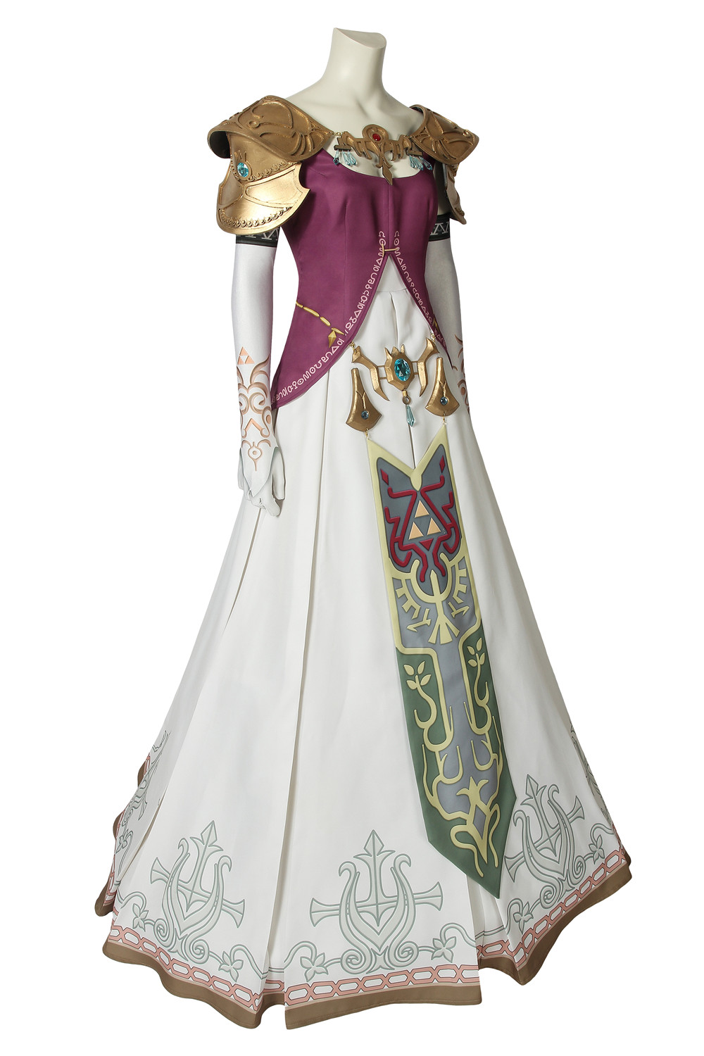 Game The Legend of Zelda: Twilight Princess    Princess Zelda Cosplay Costume Halloween Costume Sets 4116