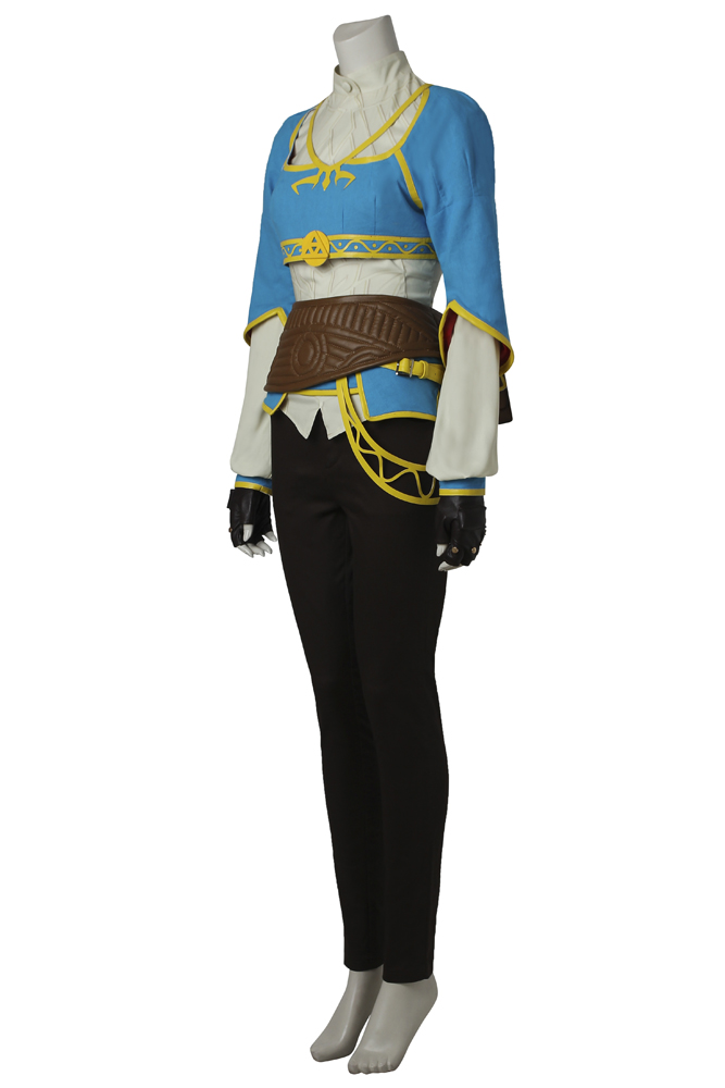 Game The Legend of Zelda: Breath of the Wild Zelda Cosplay Costume Halloween Costume Sets 3737