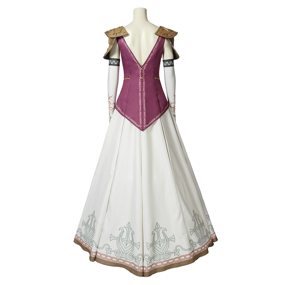 Game The Legend of Zelda: Twilight Princess    Princess Zelda Cosplay Costume Halloween Costume Sets 4116
