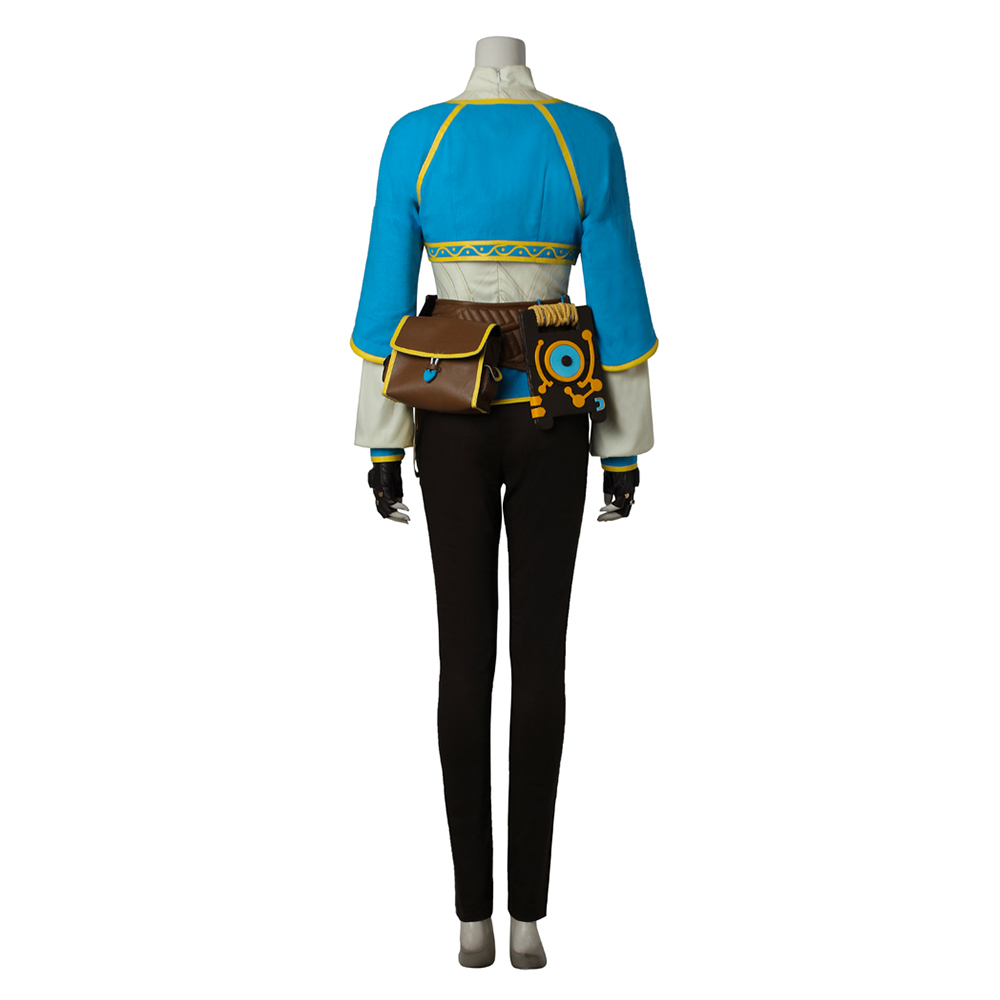 Game The Legend of Zelda: Breath of the Wild Zelda Cosplay Costume Halloween Costume Sets 3737