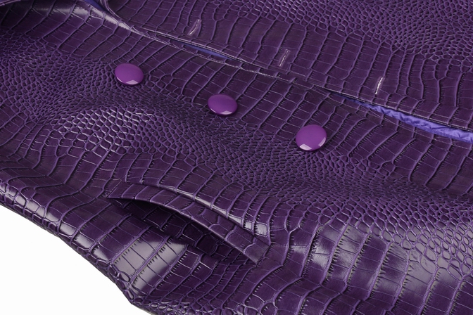 Suicide Squad Batman Cosplay The Joker Jared Leto Costume Purple Trench Coat