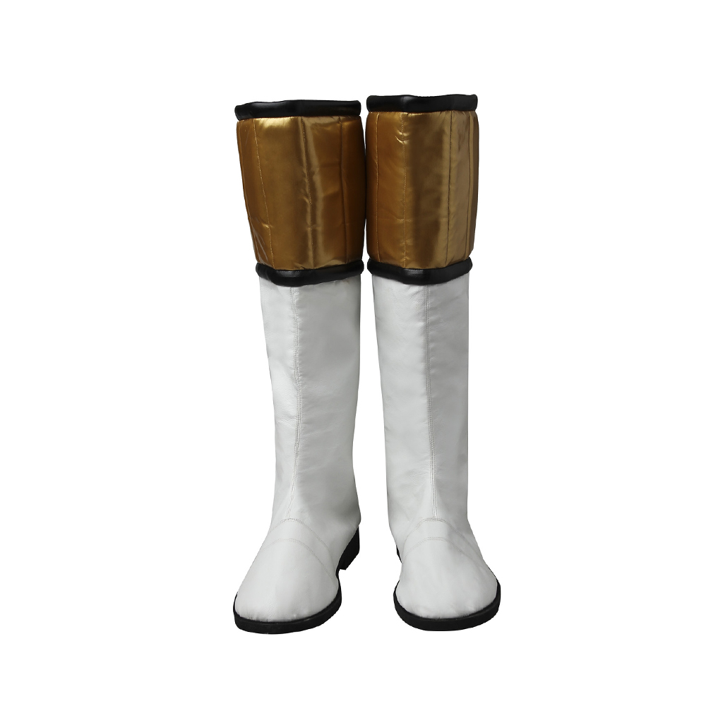 Power Rangers Kyoryu Sentai White Ranger Cosplay Costume