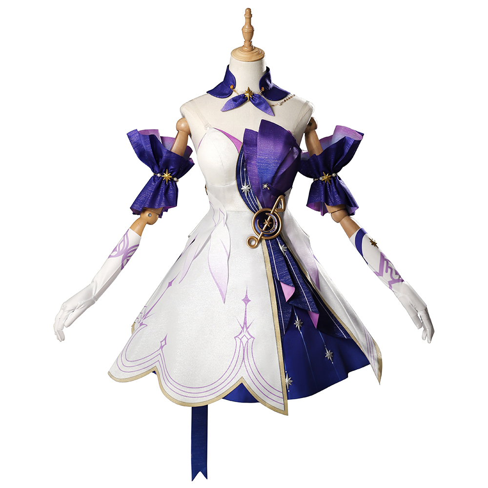 Game Honkai Star Rail Robin Cosplay Costume Outfit Halloween Costume Sets R20240208