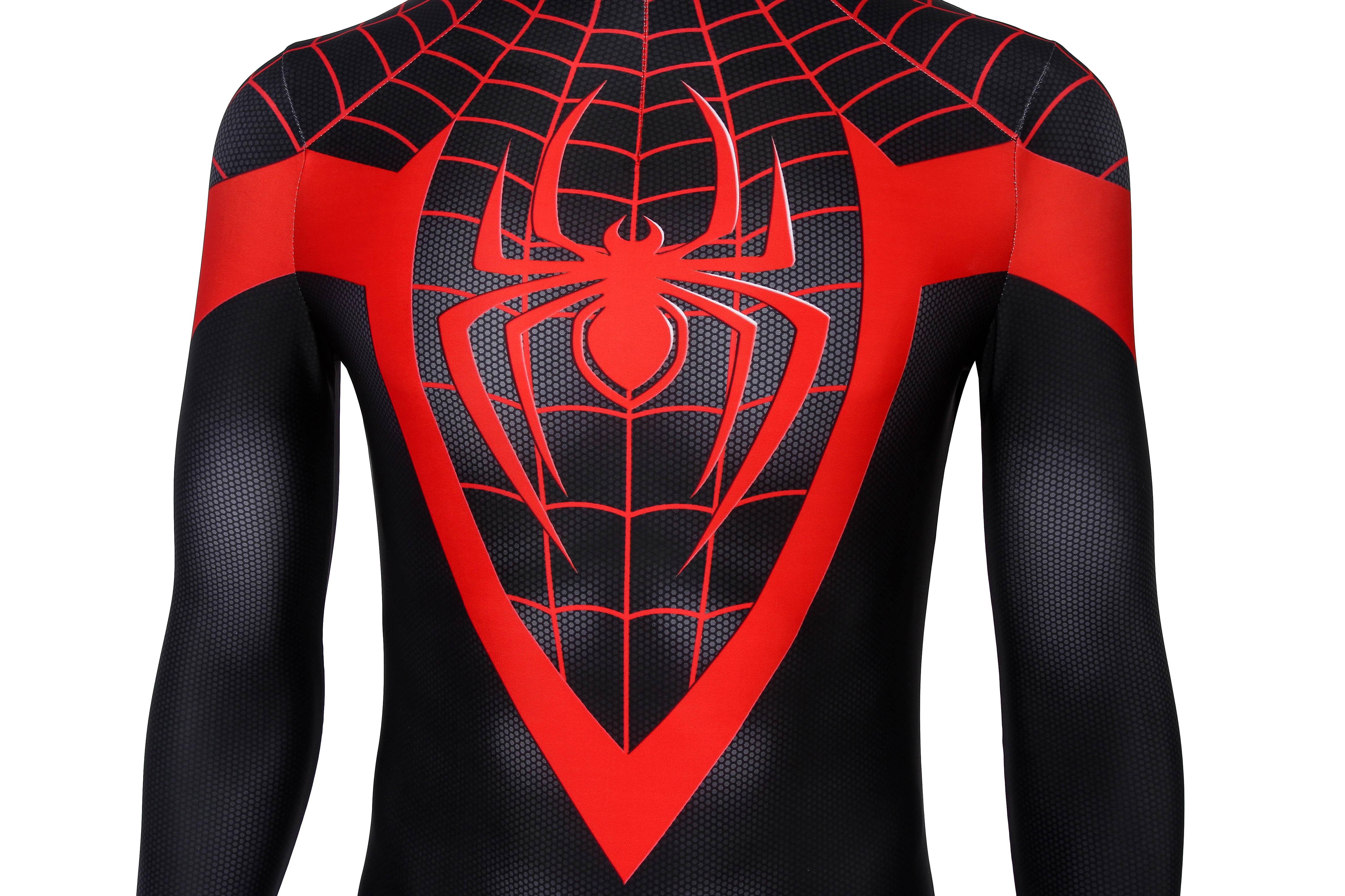 Marvel Movie Ultimate Spider-Man spider man ps5 Miles Morales Cosplay Costume Halloween Costume Sets J19013CB