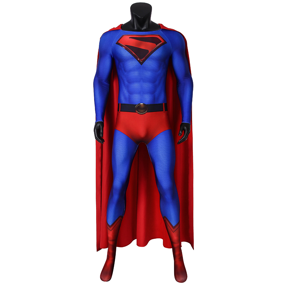DC Movie Crisis on Infinite Earths  Superman  Kal-El / Clark Kent Cosplay Costume Halloween Costume Sets J19044EA