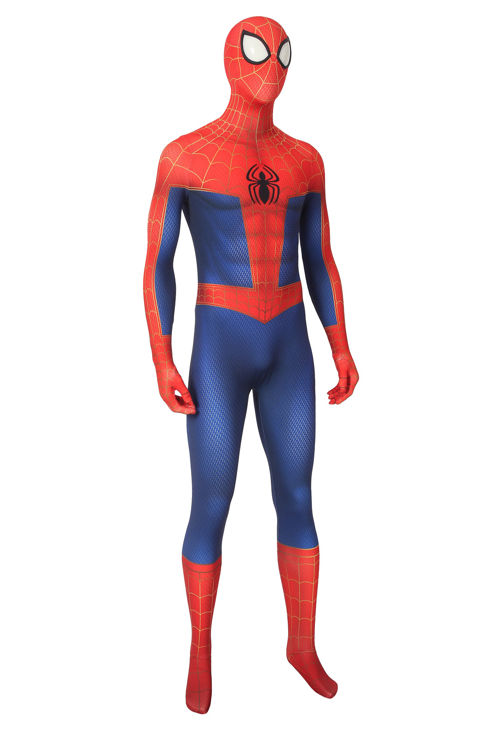 Movie Spider-Man: Into the Spider-Verse Spider-Man Peter Parker Cosplay Costume Halloween Costume Sets J4186