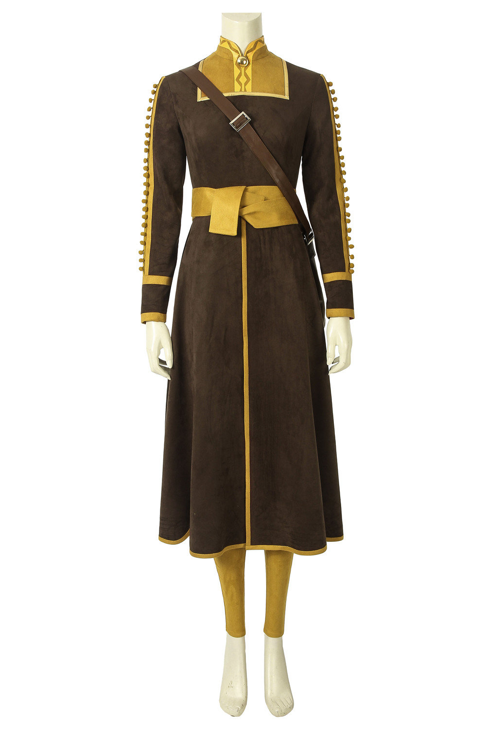 Movie Frozen 2 Anna Costume Cosplay Anna Princess Dress Snow Queen Uniform Suit Outfit 4388