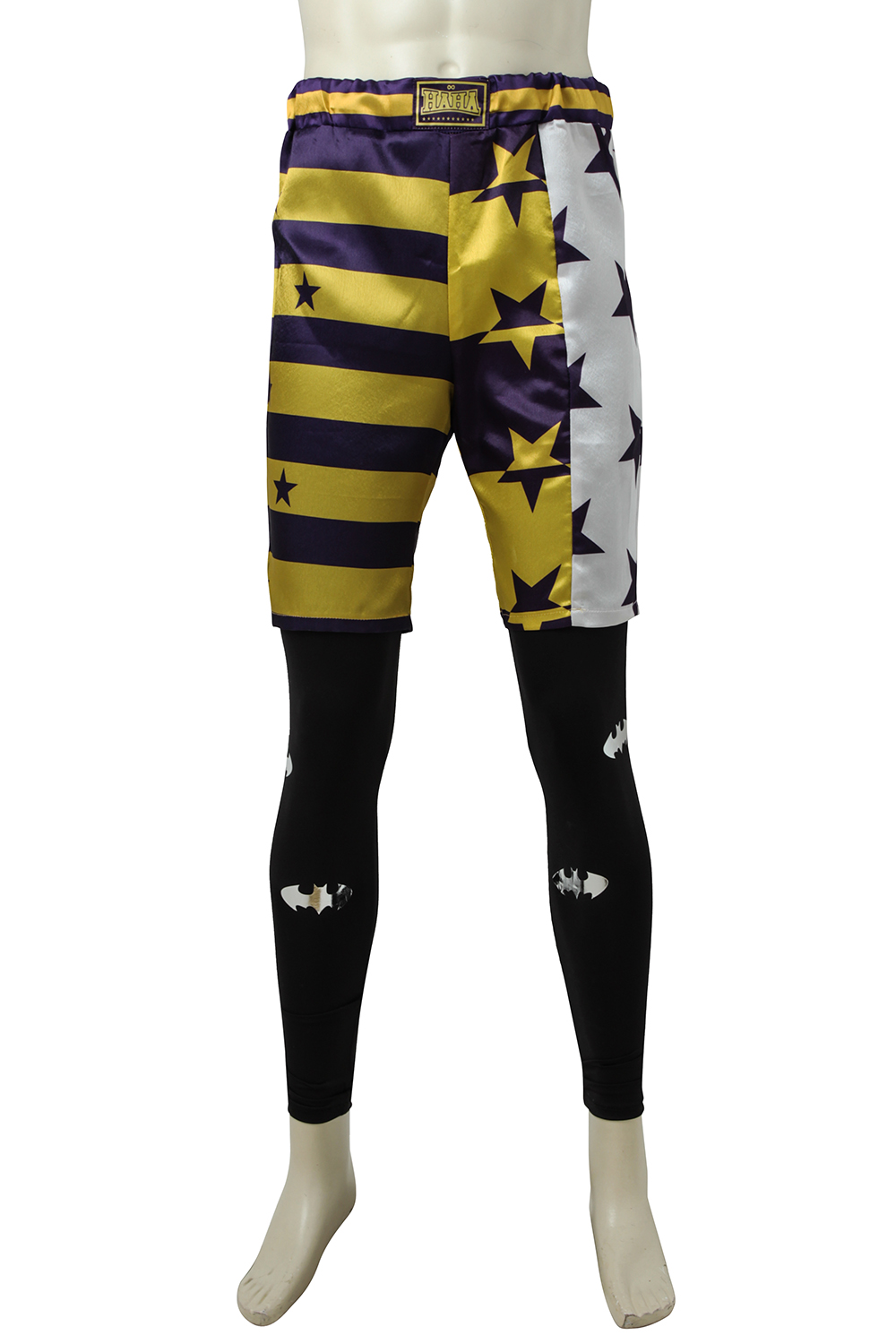 DC Movie Batman Suicide Squad Task Force X Joker Coat Cosplay Costume  Trench Halloween 3460-1