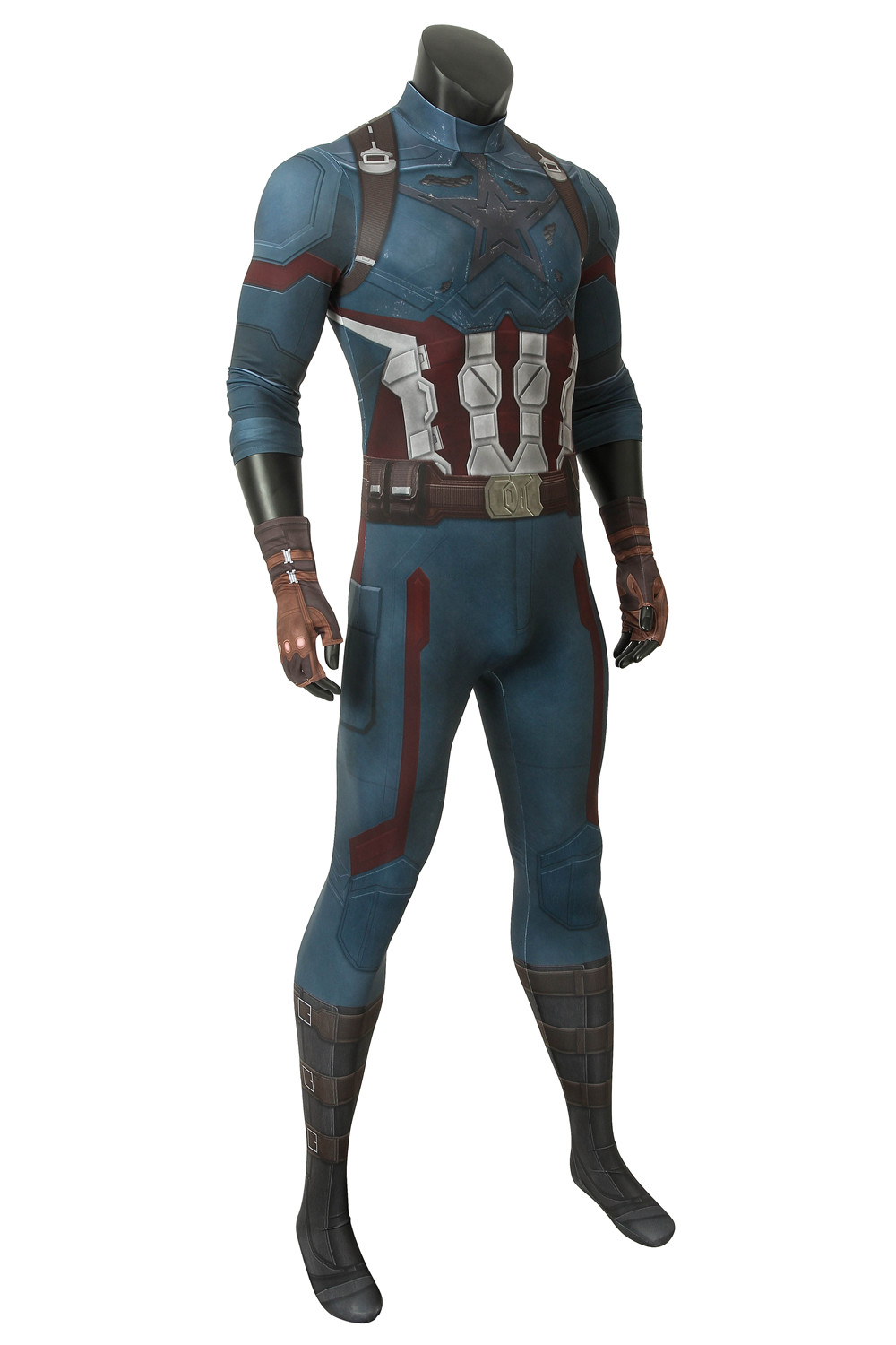 Marvel Movie Avengers 3 Infinity War Captain America Steve Rogers Cosplay Costume Halloween Costume Sets J4194
