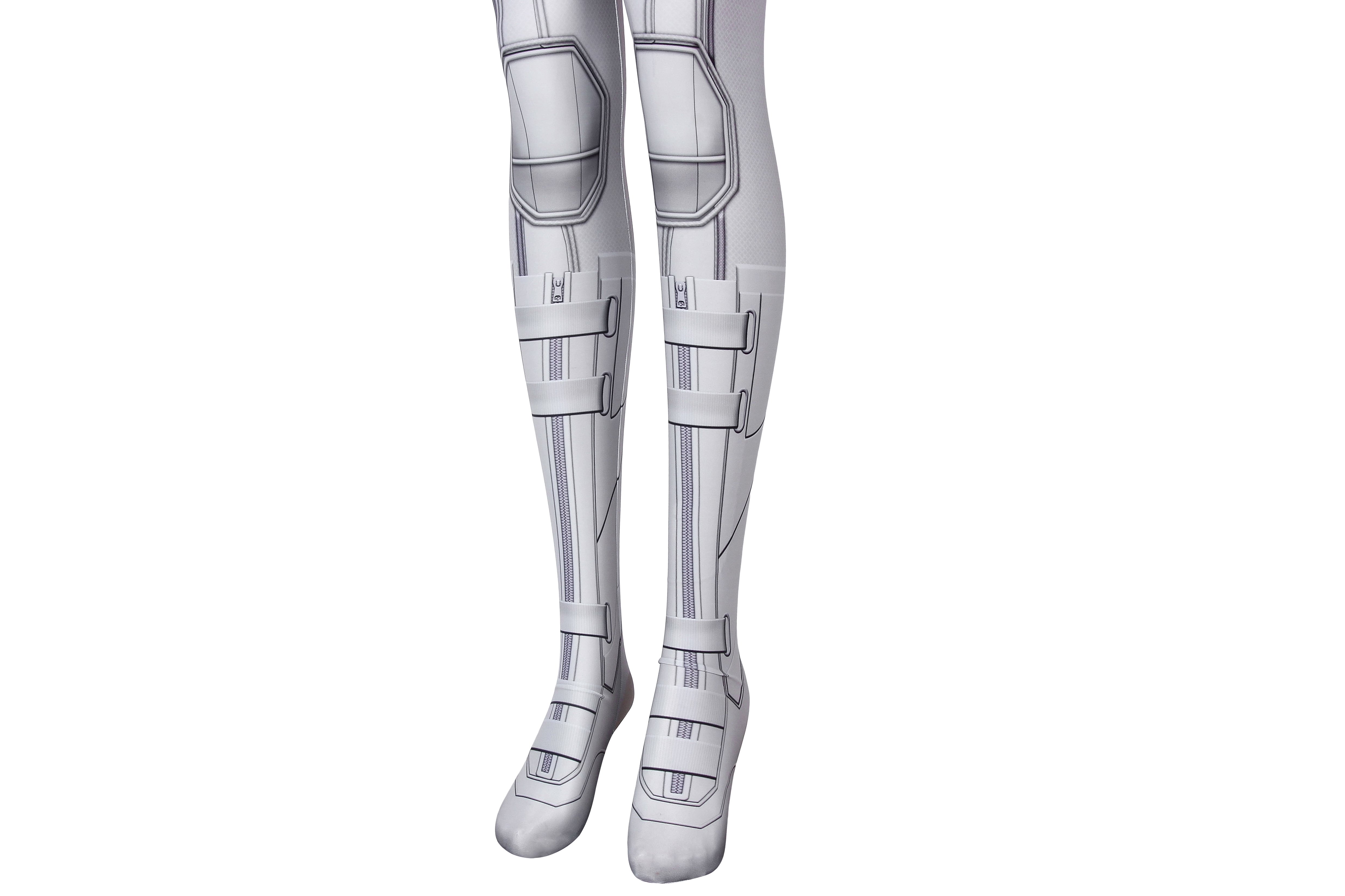 Marvel Movie Black Widow Natasha Romanoff  White suit Cosplay Costume J19046BA