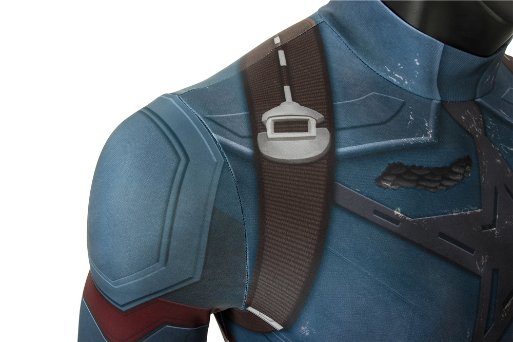 Marvel Movie Avengers 3 Infinity War Captain America Steve Rogers Cosplay Costume Halloween Costume Sets J4194