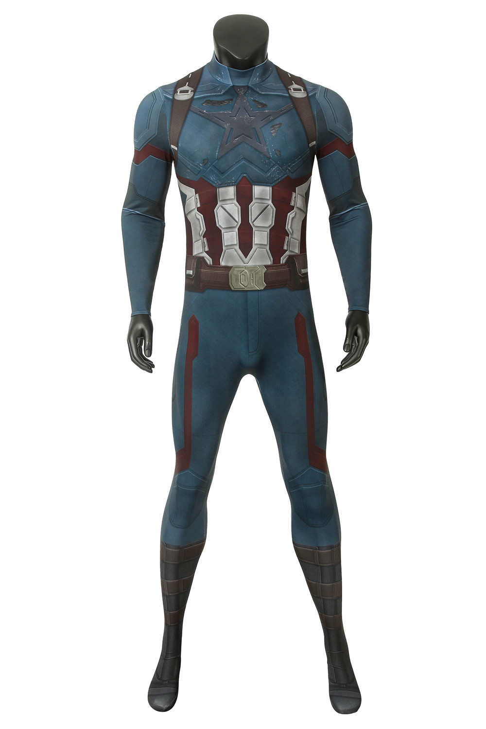 Marvel Movie Avengers 3 Infinity War Captain America Steve Rogers Cosplay Costume Halloween Costume Sets J4194