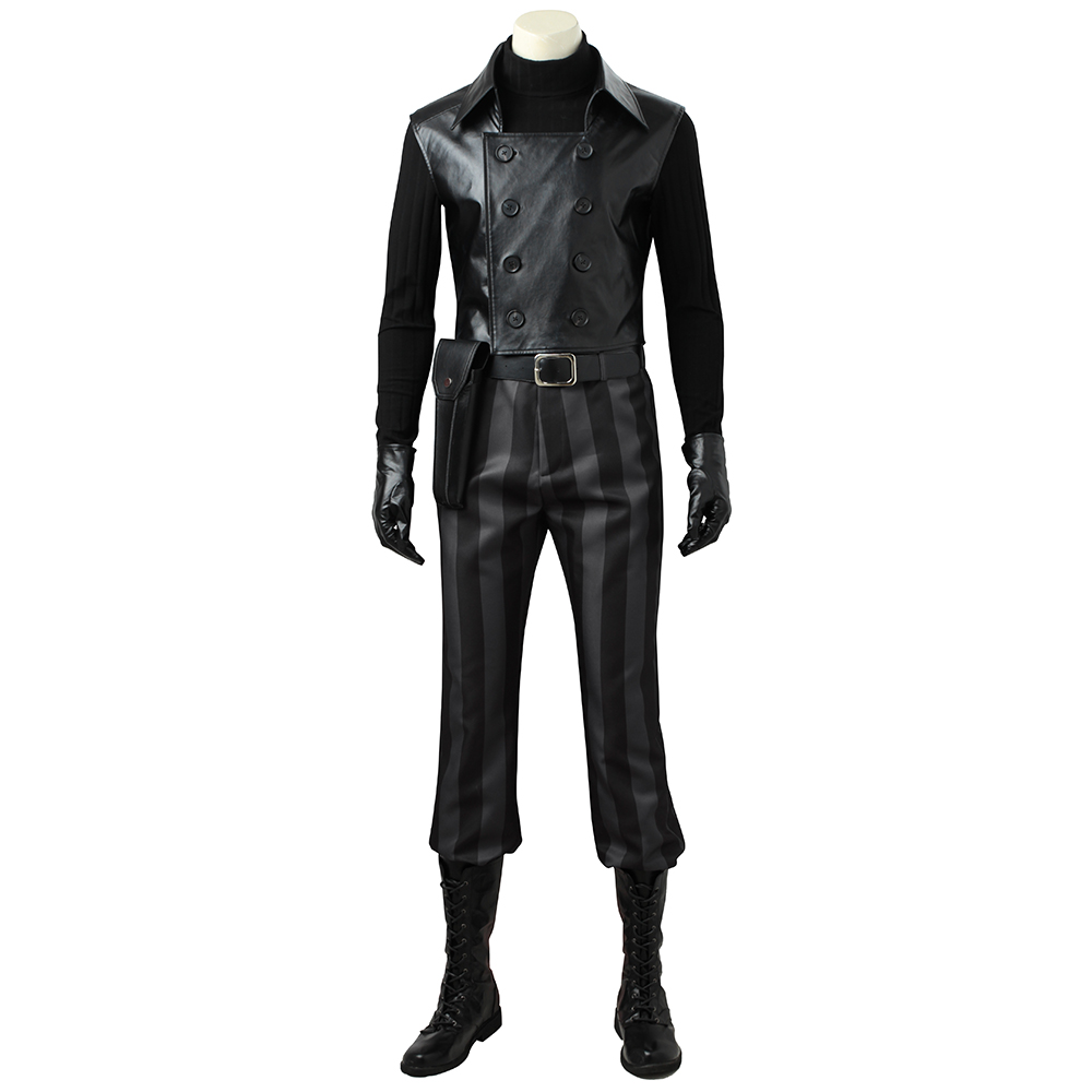 Spiderman Noir Cosplay Costume Noir Suit Halloween Customize DC Movie 3952