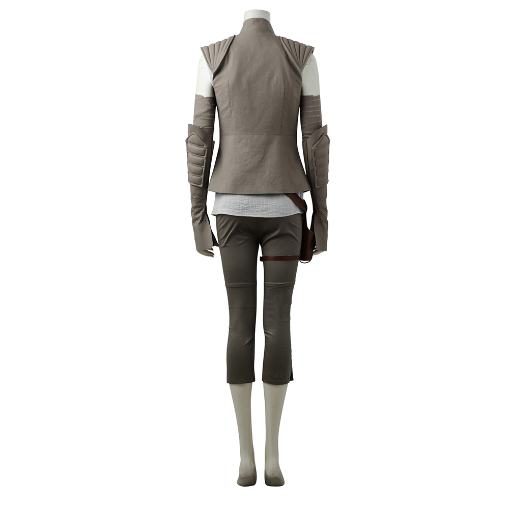Movie Star Wars The Last Jedi Rey Cosplay Costume Women's Costume For Party