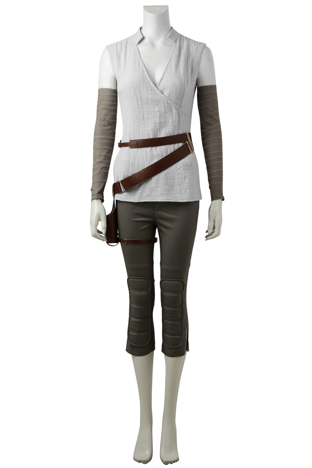 Movie Star Wars The Last Jedi Rey Cosplay Costume Women's Costume For Party
