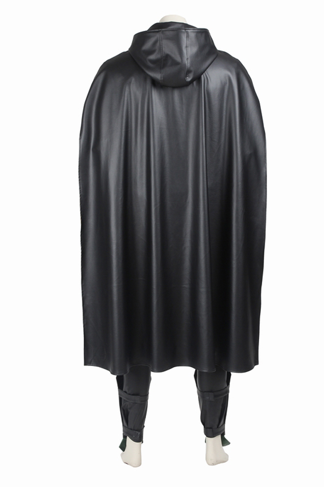 Batman Justice League vs. Teen Titans Robin High Justice Robin Cosplay Costume Outfit Hallowmas Cloak DC Movie 3505