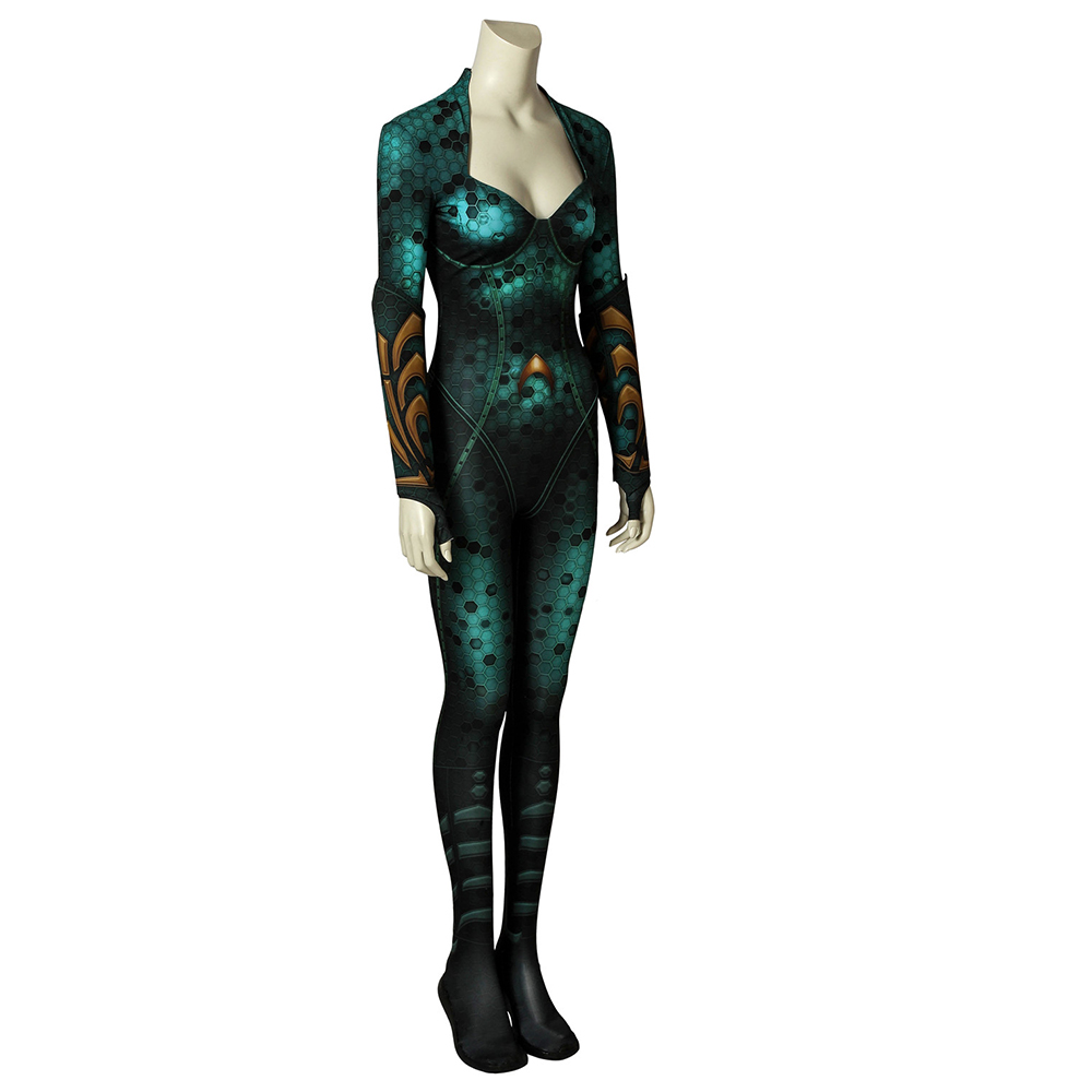 DC Movie Aquaman 2 Mera Jumpsuit Cosplay Costumes J4197