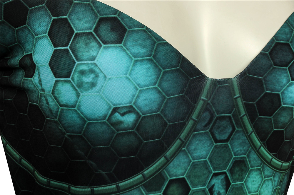 DC Movie Aquaman 2 Mera Jumpsuit Cosplay Costumes J4197