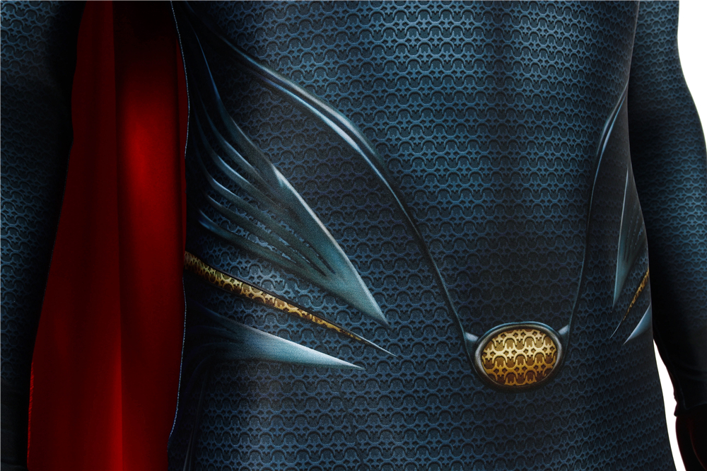 DC Movie  Superman Man of Steel Superman Clark Kent Cosplay Costume Halloween Costume Sets (Without Shoes) J4300