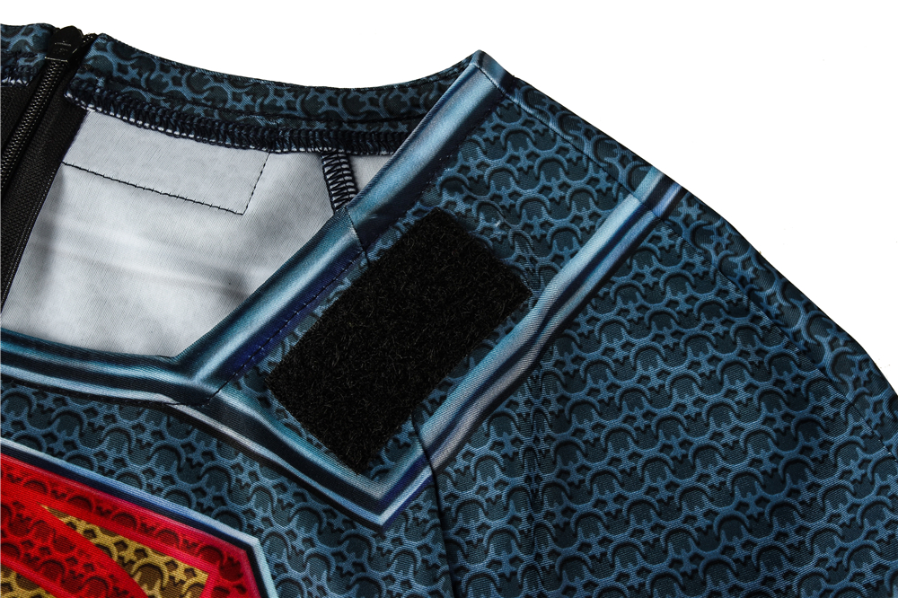 DC Movie  Superman Man of Steel Superman Clark Kent Cosplay Costume Halloween Costume Sets (Without Shoes) J4300