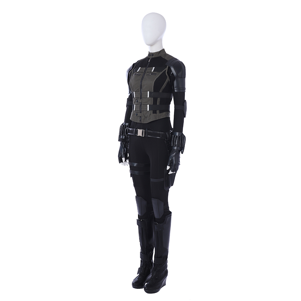 Marvel Movie Avengers Infinity War Black Widow Costume Natasha Romanoff Cosplay Costume Halloween Costumes Full Set M20180237