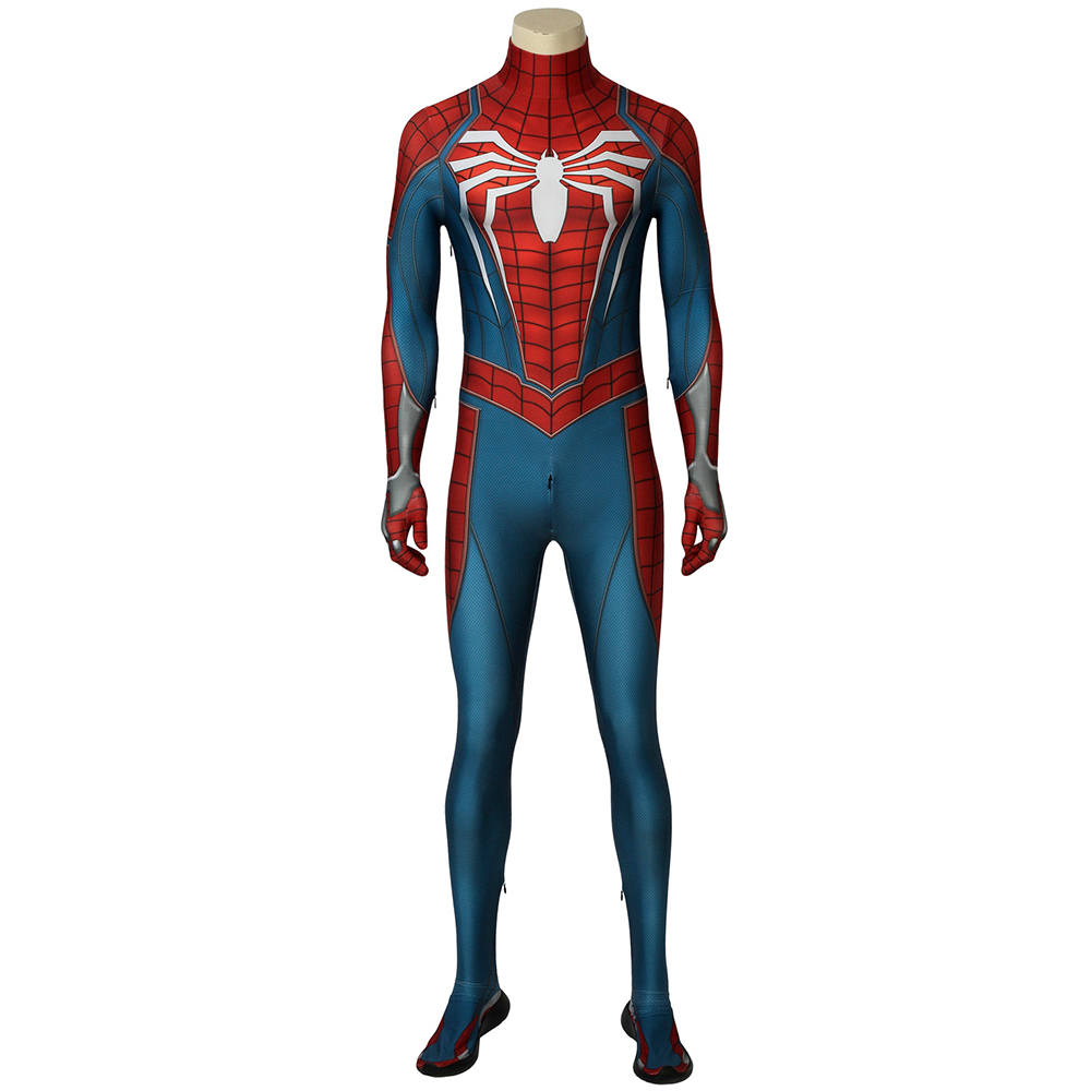 Marvel Movie Spider Man Costume Marvel's Spider-Man (PS4) Cosplay Full Set