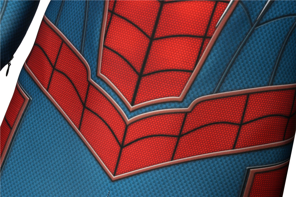 Marvel Movie Spider Man Costume Marvel's Spider-Man (PS4) Cosplay Full Set