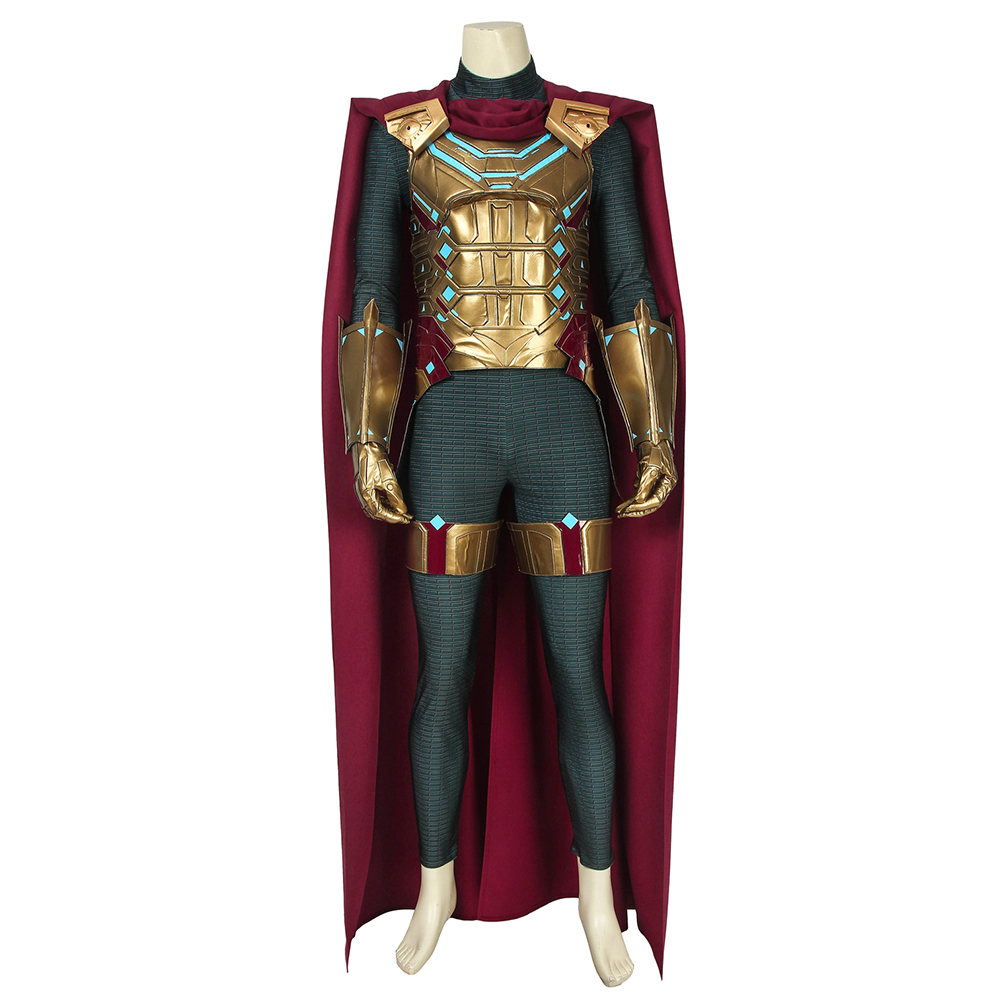 Spider-Man: Far From Home  Mysterio  Quentin Beck Cosplay Costume Halloween Costume Sets DC Movie 4394