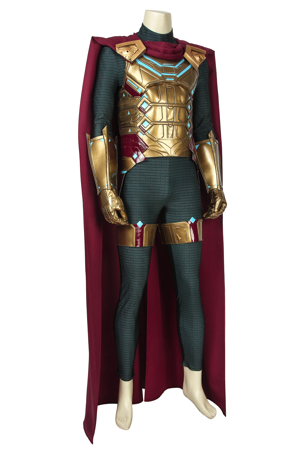 Spider-Man: Far From Home  Mysterio  Quentin Beck Cosplay Costume Halloween Costume Sets DC Movie 4394