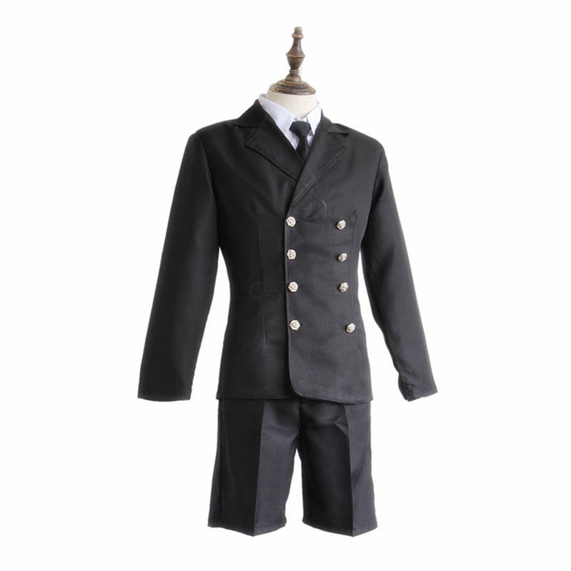 Anime Black Butler Ciel Phantomhive Funeral Cosplay Costume