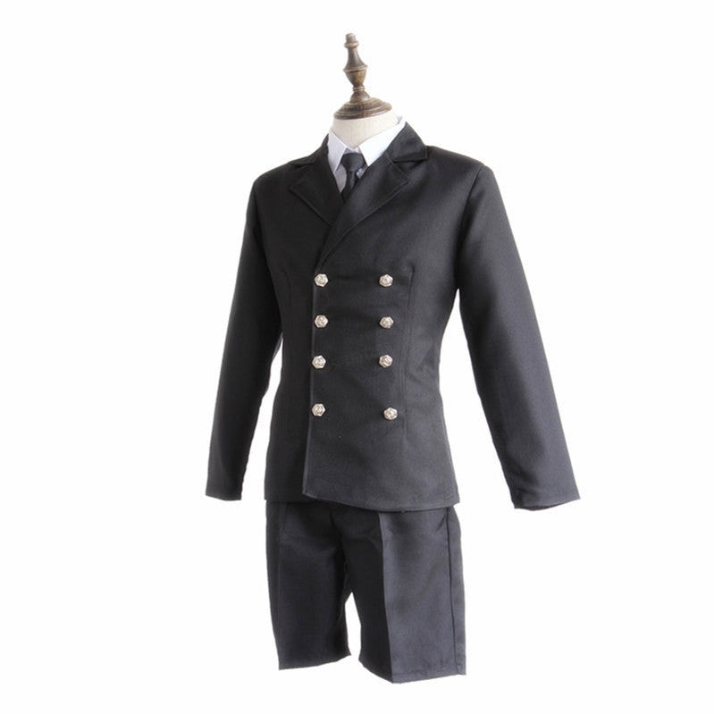Anime Black Butler Ciel Phantomhive Funeral Cosplay Costume