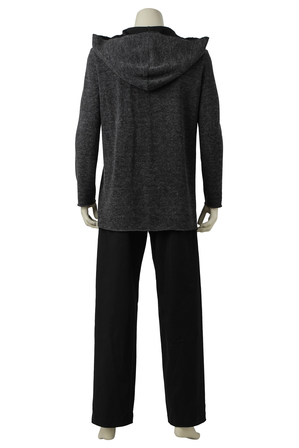 Movie Star Wars The Last Jedi Luke Skywalker Black Cloak Halloween Cosplay Costume Full Set