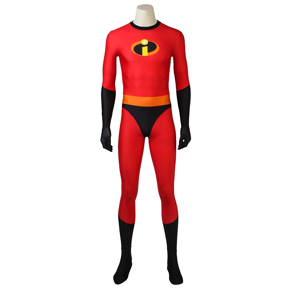 The Incredibles 2 Bob Parr Mr. InIncredible Cosplay Costume With Boots