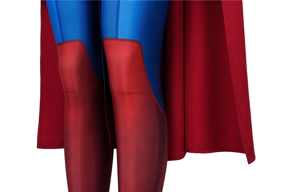 Marvel Movie Supergirl Season 5 Kara Zor-el Zentai Jumpsuit Bodysuit 3D Print Cosplay Costume J4484