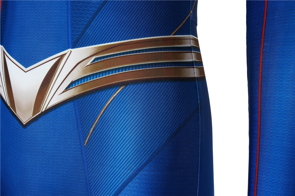 Marvel Movie Supergirl Season 5 Kara Zor-el Zentai Jumpsuit Bodysuit 3D Print Cosplay Costume J4484