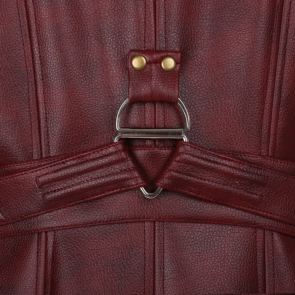 Guardians of the Galaxy Vol 2 Star-Lord Peter Jason Quill Red Long Windbreaker Halloween Cosplay Costume Red Long Windbreaker Marvel Movie  M20170136