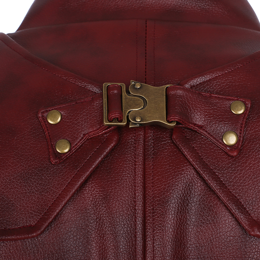 Guardians of the Galaxy Vol 2 Star-Lord Peter Jason Quill Red Long Windbreaker Halloween Cosplay Costume Red Long Windbreaker Marvel Movie  M20170136