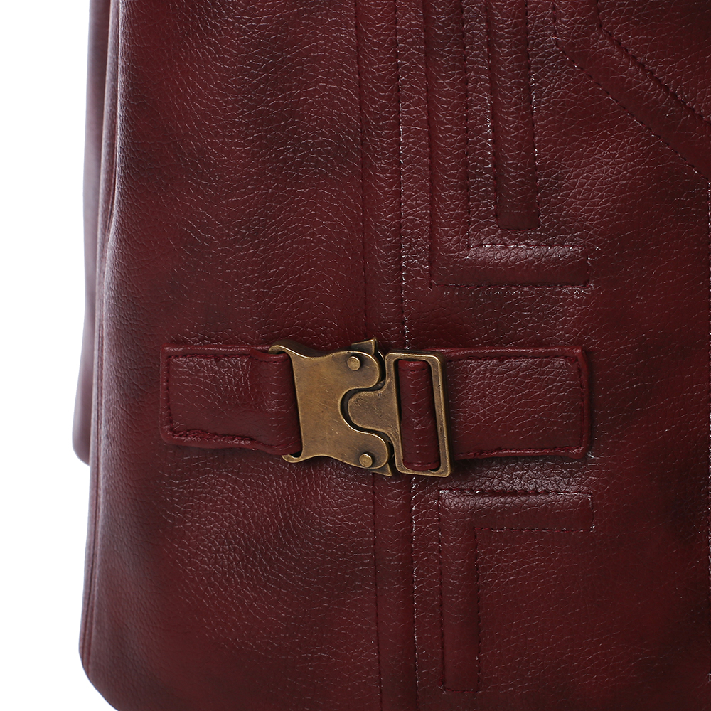 Guardians of the Galaxy Vol 2 Star-Lord Peter Jason Quill Red Long Windbreaker Halloween Cosplay Costume Red Long Windbreaker Marvel Movie  M20170136