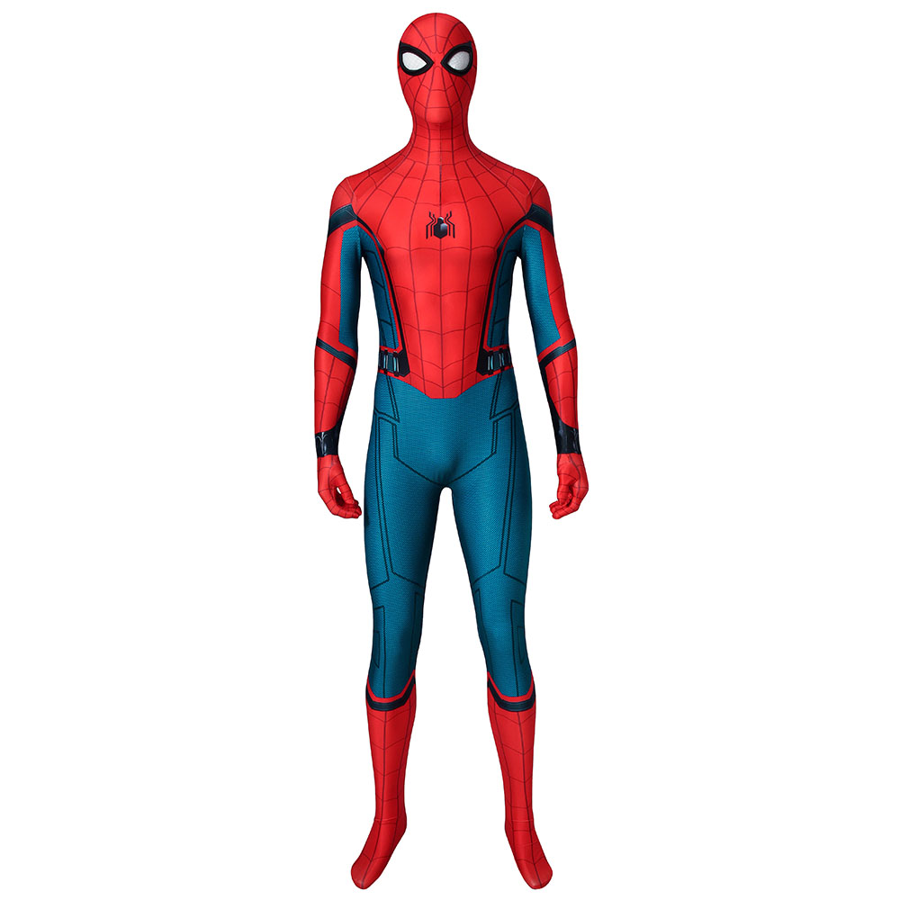 Marvel Movie Captian Amercia Civil WarSpider-Man Homecoming Spider-Man Far From Home Cosplay Costume J19022BA