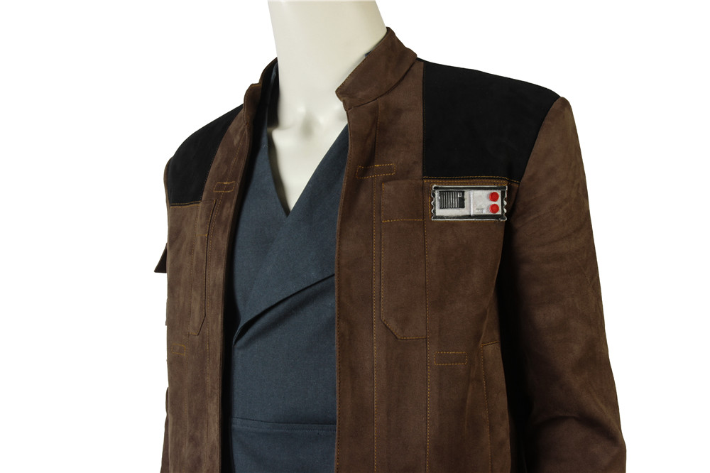 Movie Solo A Star Wars story Cosplay Costume Men Han Sole Cosplay Costume Full set,Whole without boots 4048