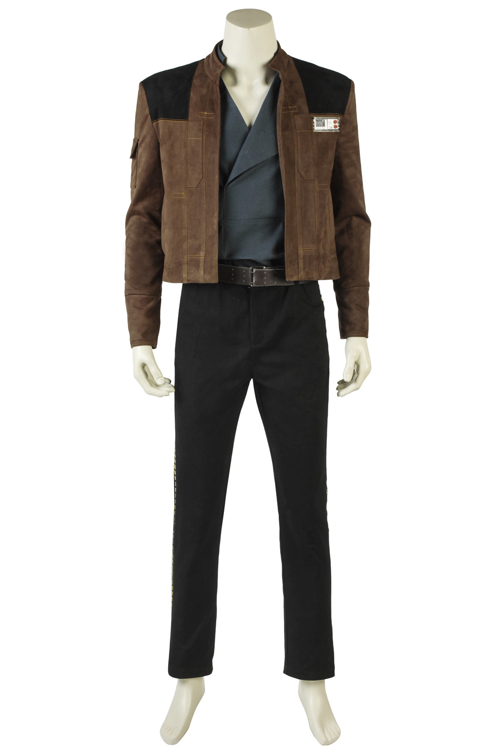 Movie Solo A Star Wars story Cosplay Costume Men Han Sole Cosplay Costume Full set,Whole without boots 4048