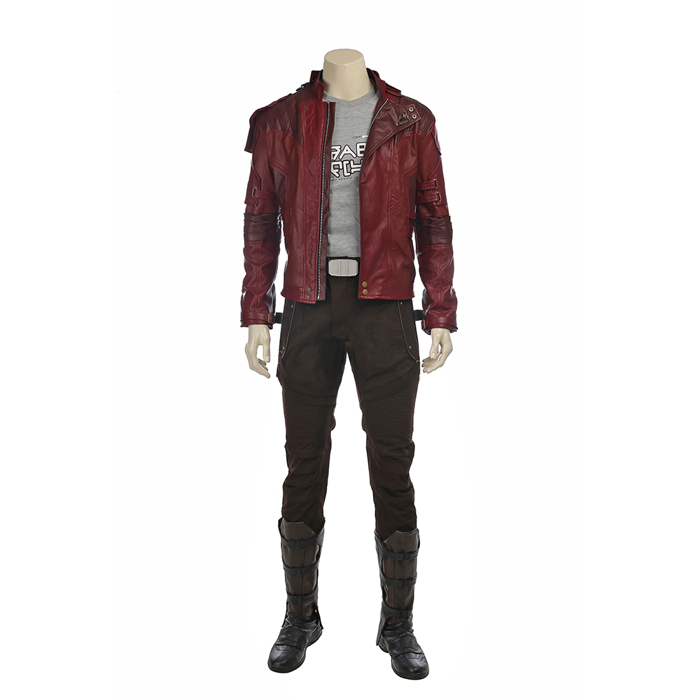 Guardians of the Galaxy 2 Cosplay Costume Star Gentleman Full Suit Peter Quill Jacket Cosplay Halloween Custom Made  Marvel Movie  M20170142
