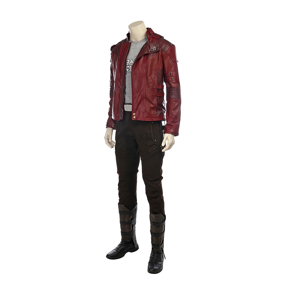 Guardians of the Galaxy 2 Cosplay Costume Star Gentleman Full Suit Peter Quill Jacket Cosplay Halloween Custom Made  Marvel Movie  M20170142