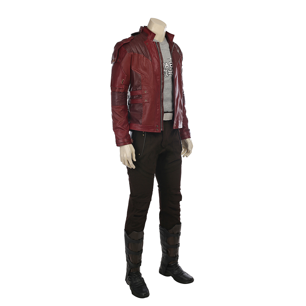 Guardians of the Galaxy 2 Cosplay Costume Star Gentleman Full Suit Peter Quill Jacket Cosplay Halloween Custom Made  Marvel Movie  M20170142
