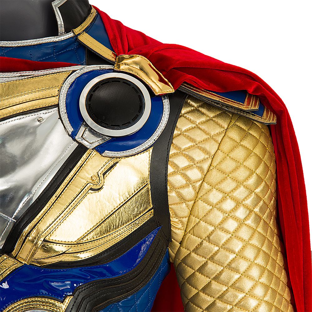 Full Set Thor Love And Thunder Thor Odinson Long Sleeves Version Halloween Cosplay Costume Full Set M20220553