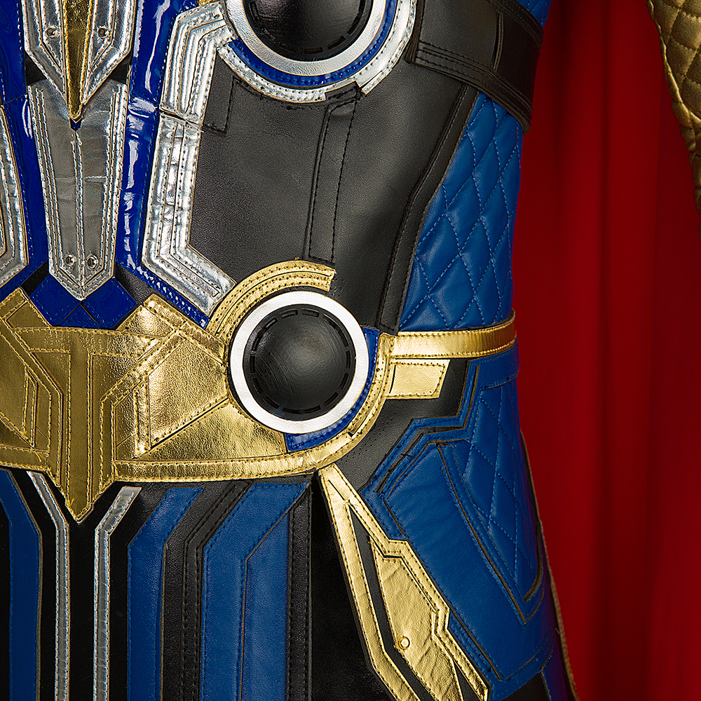 Full Set Thor Love And Thunder Thor Odinson Long Sleeves Version Halloween Cosplay Costume Full Set M20220553