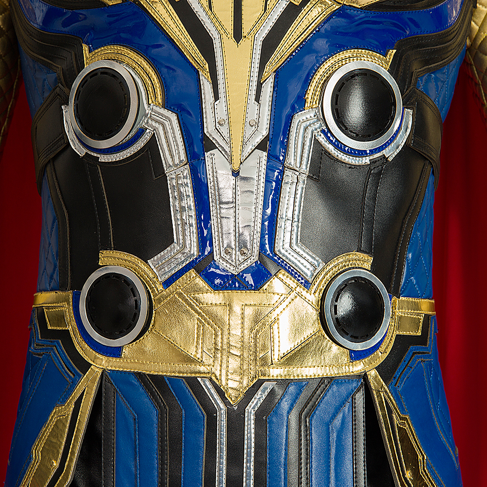 Full Set Thor Love And Thunder Thor Odinson Long Sleeves Version Halloween Cosplay Costume Full Set M20220553